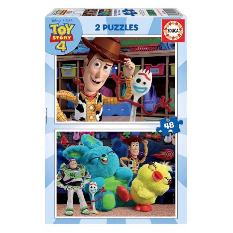 Disney Toy Story 4 Double 2 x 48pc Jigsaw Puzzle Set £5.99